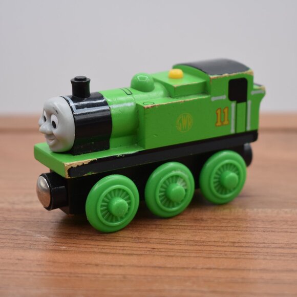 Oliver GWR 11 - Thomas & Friends Wooden Railway Engine Train Vintage 2003 - Picture 2 of 6